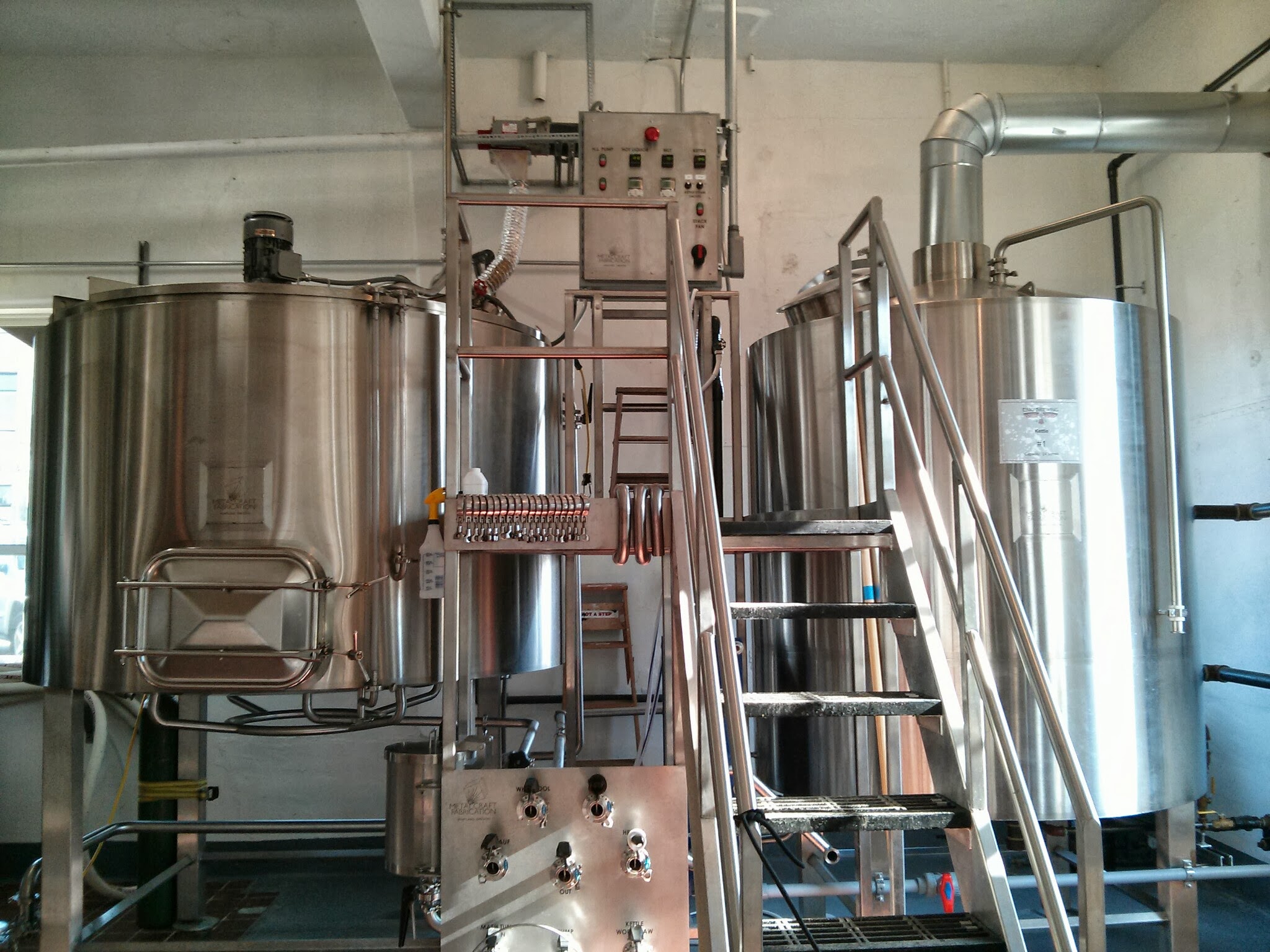 Enki Brewing Brewhouse