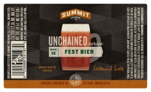 Summit Brewing Unchained 15 Fest Bier